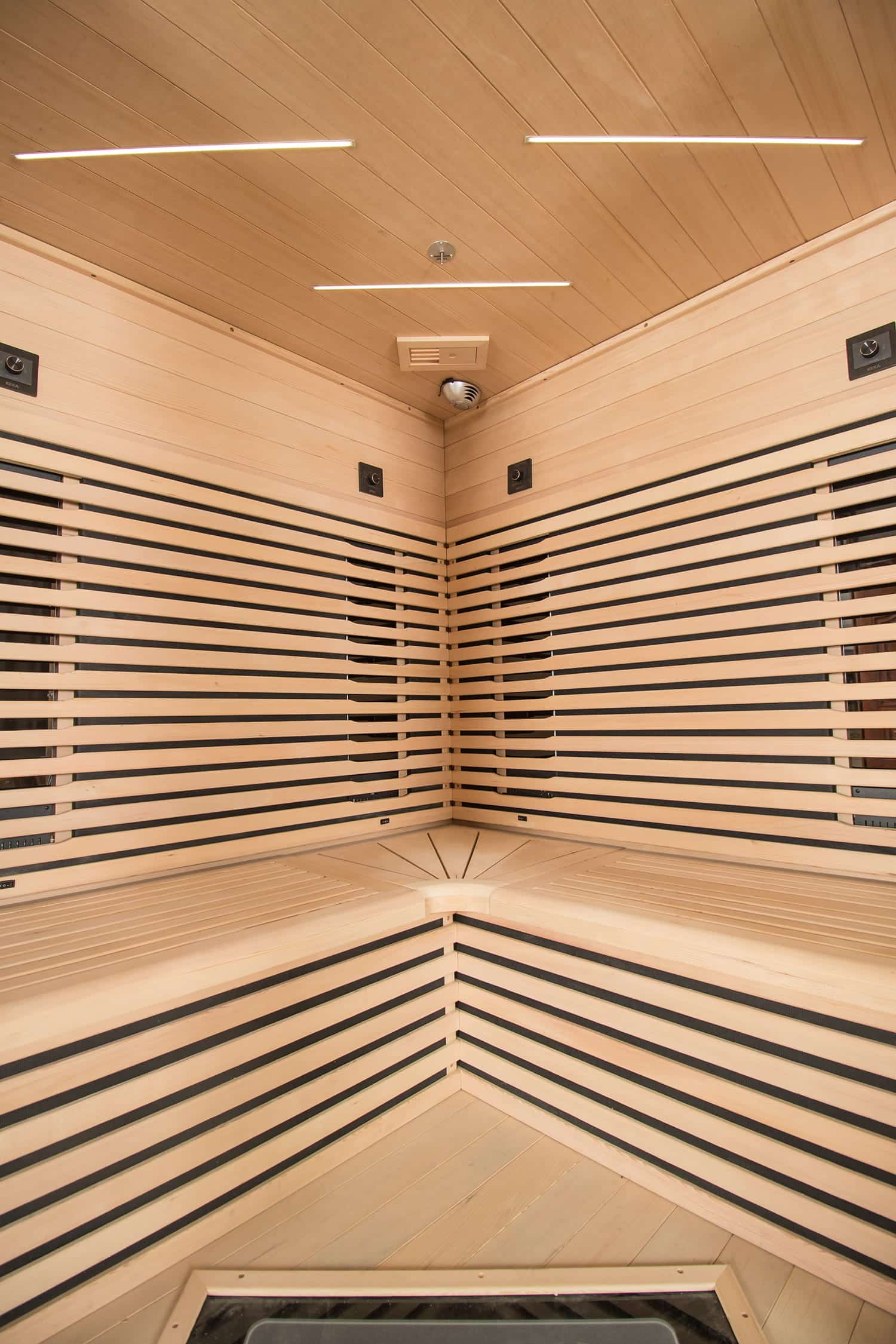 Sauna C3 angulaire